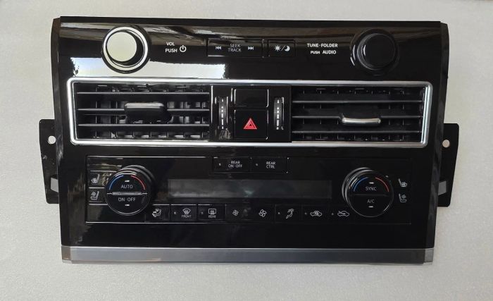 Магнитола для Nissan Patrol Y62, Infiniti QX56/QX80 2010-2019 (поддержка Bose, 360 и мониторов) - Kuberg ZF-3056-GE монитор 12.3", Android 13, Быстрая, CarPlay, SIM-слот