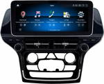 Магнитола для Jeep Grand Cherokee WK2 2013-2022 (ШГУ 8.4") - Kuberg монитор 12.3" в стиле MERCEDES на Android 13, Быстрая, CarPlay, 4G SIM-слот