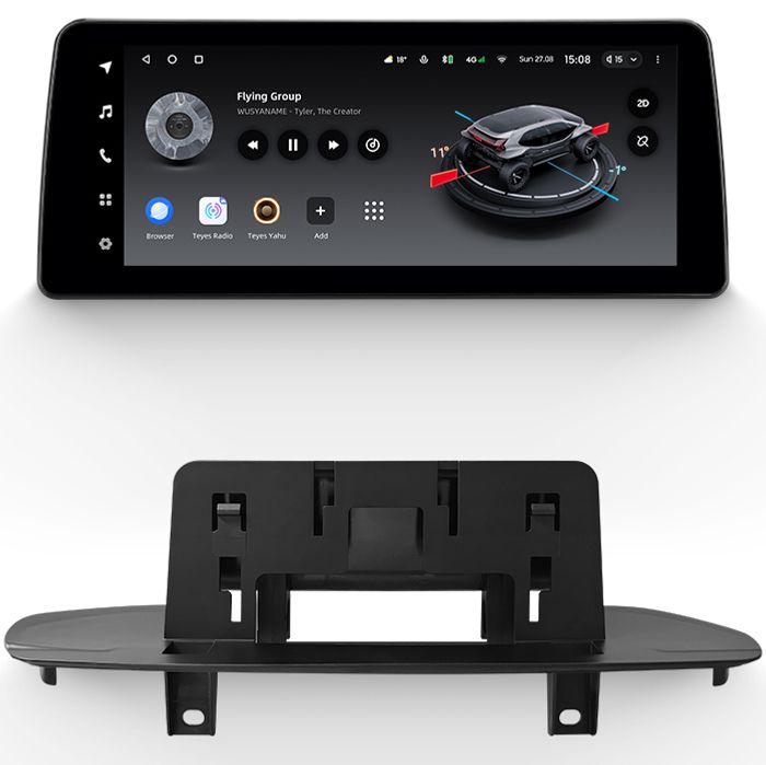 Магнитола для BMW X5 (F15) и BMW X6 (F16) EVO 2017-2019 - Teyes LUX ONE монитор 12.3" на Android 10, 6/128ГБ, CarPlay, 4G SIM-слот