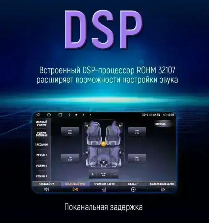 Магнитола для Toyota Land Cruiser Prado 150 2009-2013 (взамен 7" навигации) - Kuberg SF-9613-3 QLed+2K, Android 13, TS20, CarPlay, 4G SIM-слот