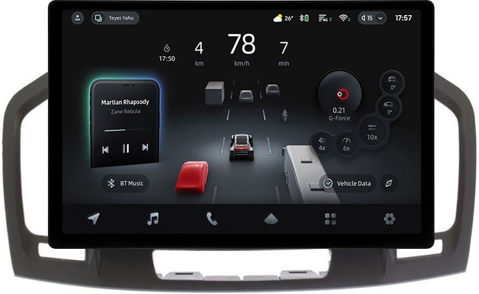 Магнитола для Opel Insignia 2009-2013 (взамен CD300 и CD400) - Teyes CC4-PRO монитор 13" 2K QLED на Android 13, Snapdragon 778G, ИИ, CarPlay, DSP, 4G SIM-слот