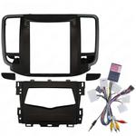Магнитола для Nissan Teana J32 2008-2013 (поддержка Bose и 360) - Kuberg SF-9704 вертикальный экран 9.7" в стиле "Тесла" на Android 12, 8 ядер, Carplay, 4G SIM-слот, 6/128 ГБ