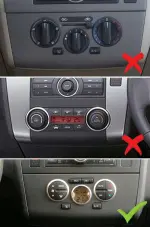 Магнитола для Nissan Tiida C11 2004-2013 (климат с круглым экранчиком, рамка черная) - Teyes CC4L-DTS монитор 9" IPS на Android 14, Быстрая, Snapdragon 662, CarPlay, 4G SIM-слот