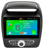 Магнитола для KIA Sorento 2012-2016 (климат на большом экране ГУ) - Airoc 2K AU-2331 на Android 13, Быстрейшая, SIM-слот