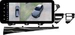 Магнитола для Toyota Camry 70 2017-2021 (без JBL) - Teyes LUX ONE 360 монитор 12.3" 2K QLED на Android 10, Быстрая, CarPlay, 4G SIM-слот, 4 камеры в комплекте