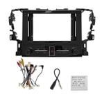 Комплект рамки с разъёмами 10" Toyota Alphard H30, Velfire 2015-2022 с кнопками