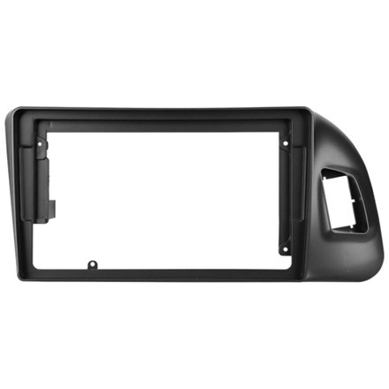 Комплект рамки с разъёмами 9" Audi Q5 2008-2017 без джойстика MMI (поддержка штат. меню)