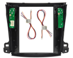 Магнитола для Mitsubishi Outlander 2 / XL 2005-2012 (Rockford) - Teyes TPRO 2 монитор 9.7" QLED в стиле "Тесла" на Android 10, TS10, 4G SIM-слот