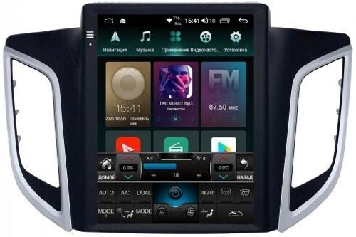 Магнитола для Hyundai Creta 2016-2021 - Airok RT-2010 ("Тесла-Стиль"), Android 11, 6Gb-128Gb, SIM-слот