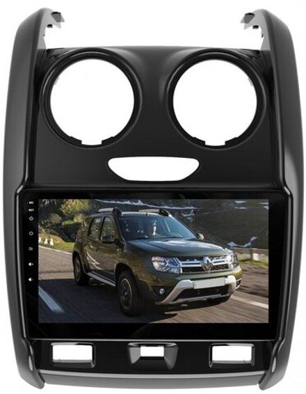 Магнитола для Renault Duster 2015-2020, Lada Largus 2021+ - Kuberg YR-9109-S9 на Android, 8-ЯДЕР, 4ГБ-64ГБ, SIM-слот