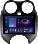 Магнитола для Nissan March K13 2010-2013 - Teyes CC3-2K монитор 9.5" 2K QLED на Android 10, Быстрая, CarPlay, 4G SIM-слот