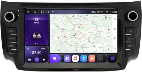Магнитола для Nissan Sentra/Sylphy B17 2012-2023, Tiida 2015 - Kuberg SF-9666 QLed, Android 12, TS10, CarPlay, 4G SIM-слот