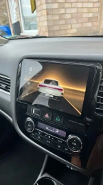 Магнитола для Mitsubishi Outlander 3 2012-2021 (правый руль) - FarCar BM9-7263R9 монитор 9.5" QLED на Android 14, TS10, 4+32Гб, CarPlay, 4G SIM-слот