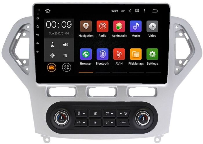 Магнитола для Ford Mondeo 4 2007-2010 - Airok RX-1708 Android 13, Быстрая, SIM-слот