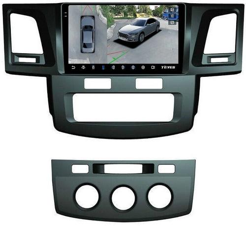 Магнитола для Toyota HiLux 7 2011-2015 - Teyes CC3-2K-360 на Android 10, 2K QLED, 6Гб+128Гб, CarPlay, 4G SIM-слот, 4 камеры в комплекте
