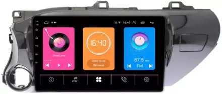 Магнитола для Toyota Hilux 8 2015-2023+ -  GT10-1056/1071 на Android 10, 2Гб-16Гб