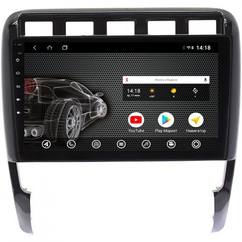 Магнитола для Porsche Cayenne 2002-2010 - AK409R9-MTK Android 10, 8-ядер, 2Гб-32Гб