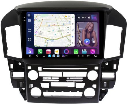Магнитола для Lexus RX300 U10, Toyota Harrier 1 1997-2003 (взамен монохрома) - FarCar XXL9-9598F1 монитор 9.5" 2K QLED на Android 14, TS20, 8+256Гб, CarPlay, 4G SIM-слот
