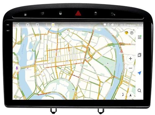 Магнитола для Peugeot 308 2007-2014, 408 2012-2022 - Vaycar VA59-0083-2K на Android 13, 8-ядер, 2K QLED, ТОП процессор, CarPlay, 4G SIM-слот