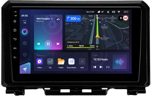 Магнитола для Suzuki Jimny 4 2018+ (штатная КЗВ) - Teyes CC3 монитор 9" QLED на Android 10, Быстрая, CarPlay, 4G SIM-слот
