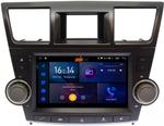 Магнитола для Toyota Highlander 2 2007-2013 XU40 - AIROC 2K RI-1122B Android 12, Быстрая, QLed+2K, CarPlay, SIM-слот (кнопки + крутилки)