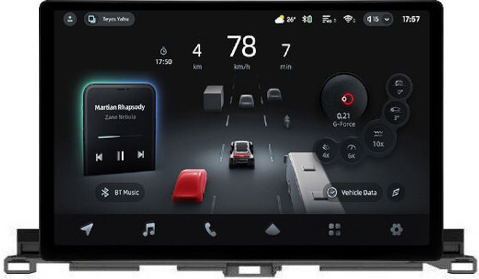 Магнитола для Toyota Highlander 3 XU50 2013-2020 - Teyes CC4-PRO монитор 13" 2K QLED на Android 13, Snapdragon 778G, ИИ, CarPlay, DSP, 4G SIM-слот