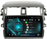 Магнитола для Toyota Corolla E150 2007-2012 (большая рамка) - Vaycar VA77-0063 на Android 13, 8-ядер, 4G SIM-слот