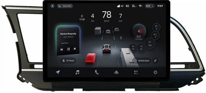 Магнитола для Hyundai Elantra 6 2016-2018 (штатная КЗВ, рамка тип 1) - Teyes CC4-PRO монитор 13" 2K QLED на Android 13, Snapdragon 778G, ИИ, CarPlay, DSP, 4G SIM-слот