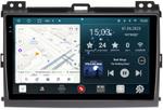 Магнитола для Toyota Land Cruiser Prado 120, Lexus GX470 (экран климата внизу) - RedPower 182 Android 10, Быстрая, QLED+2K, CarPlay, SIM-слот