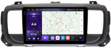Магнитола для Peugeot Traveller/Expert, Citroen SpaceTourer/Jumpy, Opel Zafira Life/Vivaro - Kuberg OL-9934 QLed+2K, Android 12, TS10, CarPlay, 4G SIM-слот