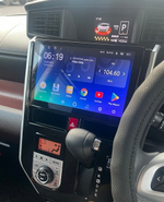 Магнитола для Toyota Tank, Roomy, Daihatsu Thor, Subaru Justy 2016-2020 (климат) - FarCar 9559CL монитор 10.36" QLED на Android 14, TS18, CarPlay, 4G SIM-слот