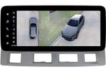 Магнитола для Toyota Estima 3 2006-2019 (без JBL, рамка LUX) - Teyes LUX ONE 360 монитор 12.3", Android 10, Быстрая, CarPlay, 4G SIM-слот, 4 камеры в комплекте