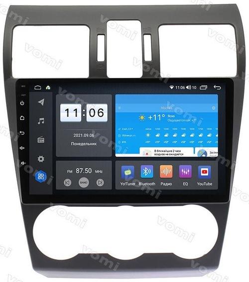 Магнитола для Subaru Forester, Impreza, XV 2012-2016 - AK439R9-MTK-LTE Android 10, 8-ядер, 4-64Гб, SIM-слот