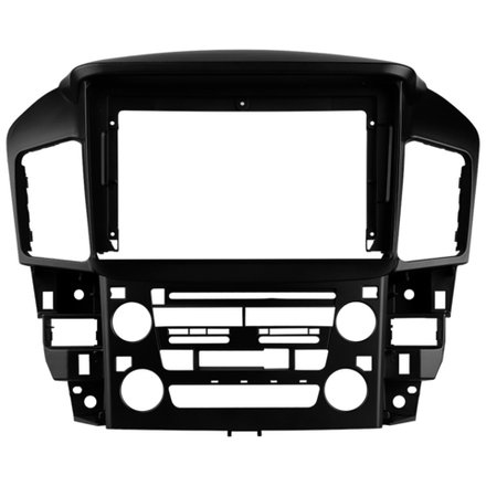 Комплект рамки с разъёмами 9"+can Lexus RX300 XU10, Harrier 1 1997-2003 без часов под экраном