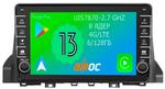 Магнитола для Москвич 3, JAC JS4 2022-2024 - Airoc AB-3304 (кнопки и крутилки), Android 13, Быстрая, SIM-слот, CarPlay