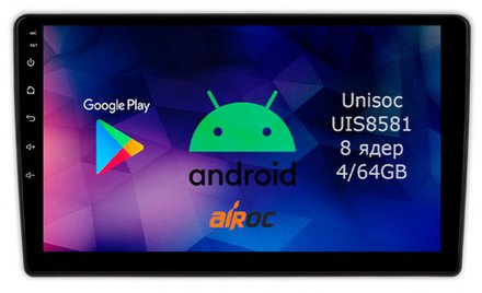 Магнитола для Citroen Jumper, Fiat Ducato, Peugeot Boxer 2006-2022 (вместо штатной магнитолы) - Airok RM-1502 Android 12, 8-ядер, 4/64Гб, SIM-слот