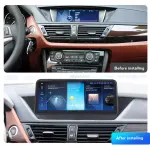 Магнитола для BMW X1 E84 2009-2014 (любая комплектация) - Kuberg HP-B1101XFW монитор 12.3" с джойстиком в стиле BMW на Android 11, CarPlay, 4G SIM-слот