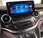 Магнитола для Mercedes-Benz V-класс (W447) 2014-2019 NTG 5.0/5.1 - RDL-7715 монитор 12.3" на Android 13, Быстрая, CarPlay, 4G SIM-слот