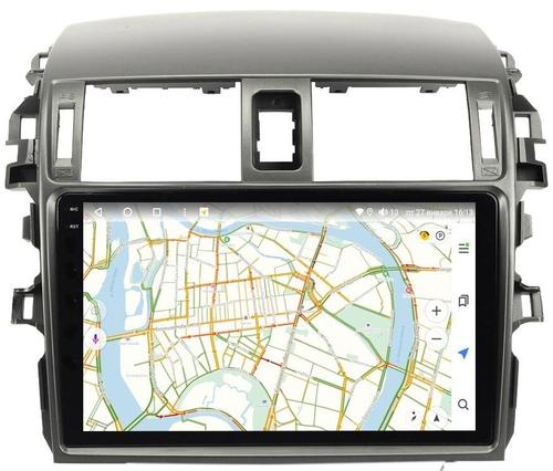 Магнитола для Toyota Corolla E150 2007-2013 (большая рамка) - Vaycar VA77-0063-2K-2 на Android 13, 8-ядер, 2K QLED, ТОП процессор, CarPlay,4G SIM-слот