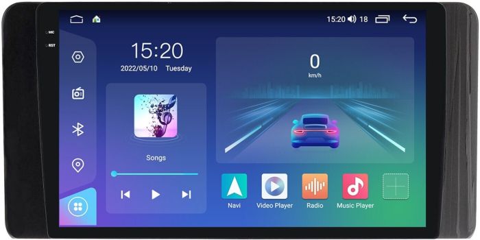 Магнитола для Volkswagen Polo, Skoda Rapid 2020+ - Parafar PF868RN2K на Android 13, QLED+2K, ТОП процессор, 4Гб+32Гб, CarPlay, 4G SIM-слот