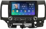 Магнитола для Mitsubishi Lancer X 2007-2016 (рамка с крутилками и кнопками) - Teyes CC2 PLUS монитор 9" QLED, Android 10, Быстрая, SIM-слот