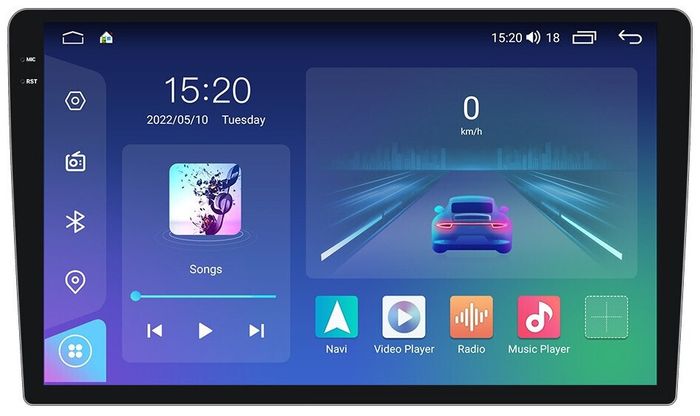 Магнитола для KIA Optima 3 TF 2013-2015 (рамка-накладка) - Parafar PF582RN2K на Android 13, QLED+2K, ТОП процессор, 4Гб+32Гб, CarPlay, 4G SIM-слот
