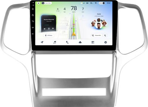 Магнитола для Jeep Grand Cherokee WK2 2010-2013 - Teyes CC4L монитор 9" IPS на Android 14, Быстрая, Snapdragon 662, CarPlay, 4G SIM-слот