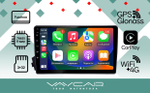 Магнитола для SsangYong Actyon 2005-2010, Kyron, Actyon Sports 2006-2016 - Vaycar VA69-0158 на Android 13, 8-ядер, 4G SIM-слот