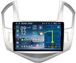 Магнитола для Chevrolet Cruze 1 2012-2015 (рамка серебро) - Teyes CC4-PRO монитор 9.5" 2K QLED на Android 13, Snapdragon 778G, ИИ, CarPlay, DSP, 4G SIM-слот