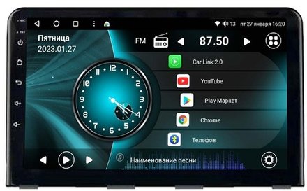 Магнитола для Hyundai Sonata 2017-2019 - Vaycar VA23-1054 на Android 13, 8-ядер, 2Гб-32Гб, 4G SIM-слот