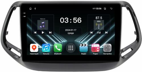 Магнитола для Jeep Compass 2 2016+ - FarCar DX1008M монитор 10.36" IPS на Android 13, 4+64Гб, CarPlay