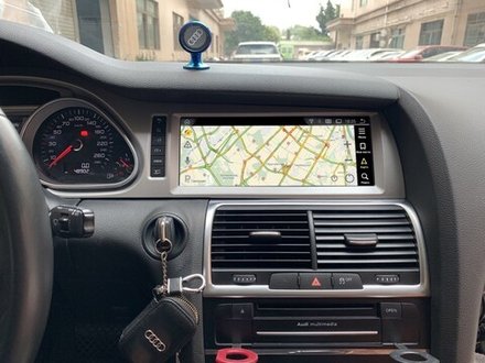 Магнитола для Audi Q7 2009-2015 (MMI-3G) - Kuberg MRW-9819 монитор 10.25", Android 11, 8Гб+128Гб, SIM-слот, CarPlay