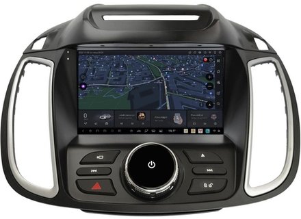 Магнитола для Ford Kuga 2 2012-2019 (без SYNC 3) - Kuberg SF-9203-1 (рамка 9") QLed+2K, Android 13, UIS7870 (DUDU7), CarPlay, SIM-слот