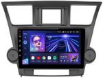 Магнитола для Toyota Highlander 2 2007-2013 XU40 - Teyes CC3 Android 10, Быстрая, CarPlay, SIM-слот (крутилки декоративные)